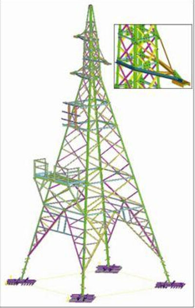 输电塔和输电塔